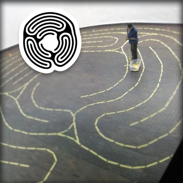 Picture of Paper Strip Labyrinth