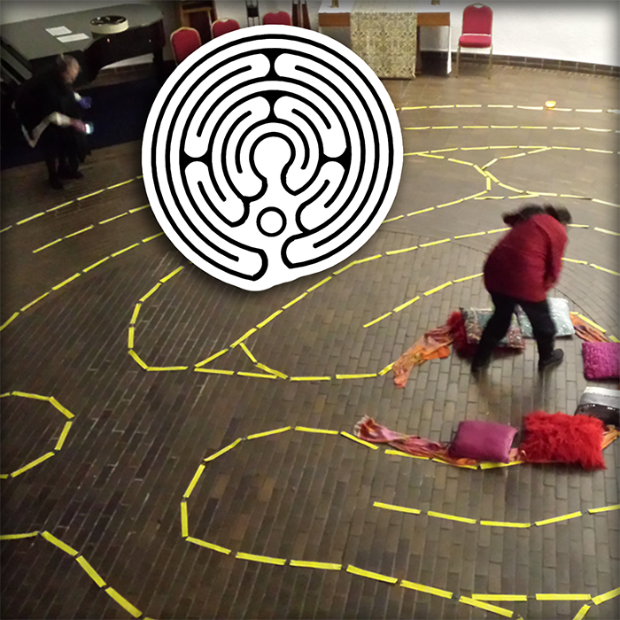 Picture of Paper Strip Labyrinth