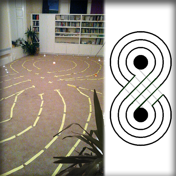 Picture of Paper Strip Labyrinth